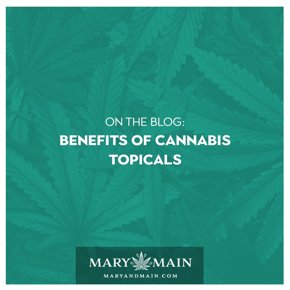 Benefits of Cannabis Topicals