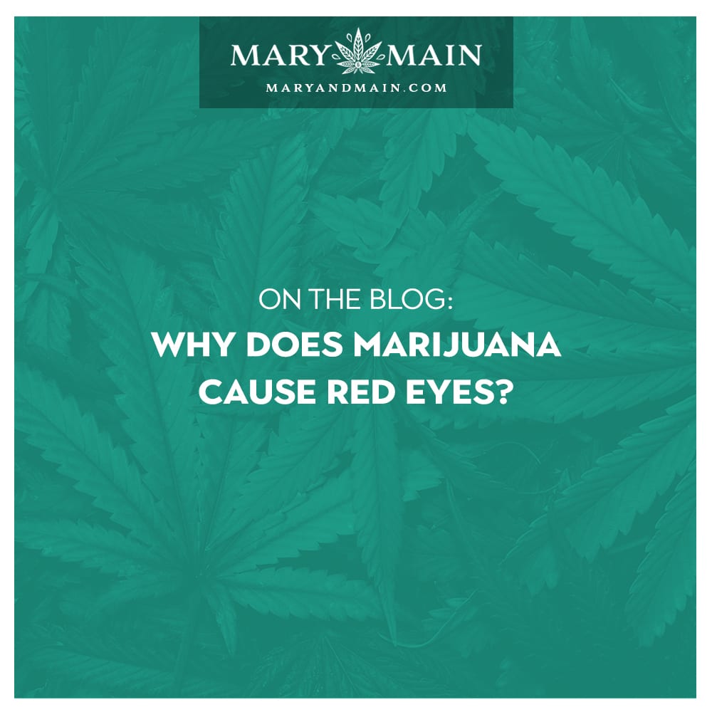 Why Does Marijuana Cause Red Eyes?