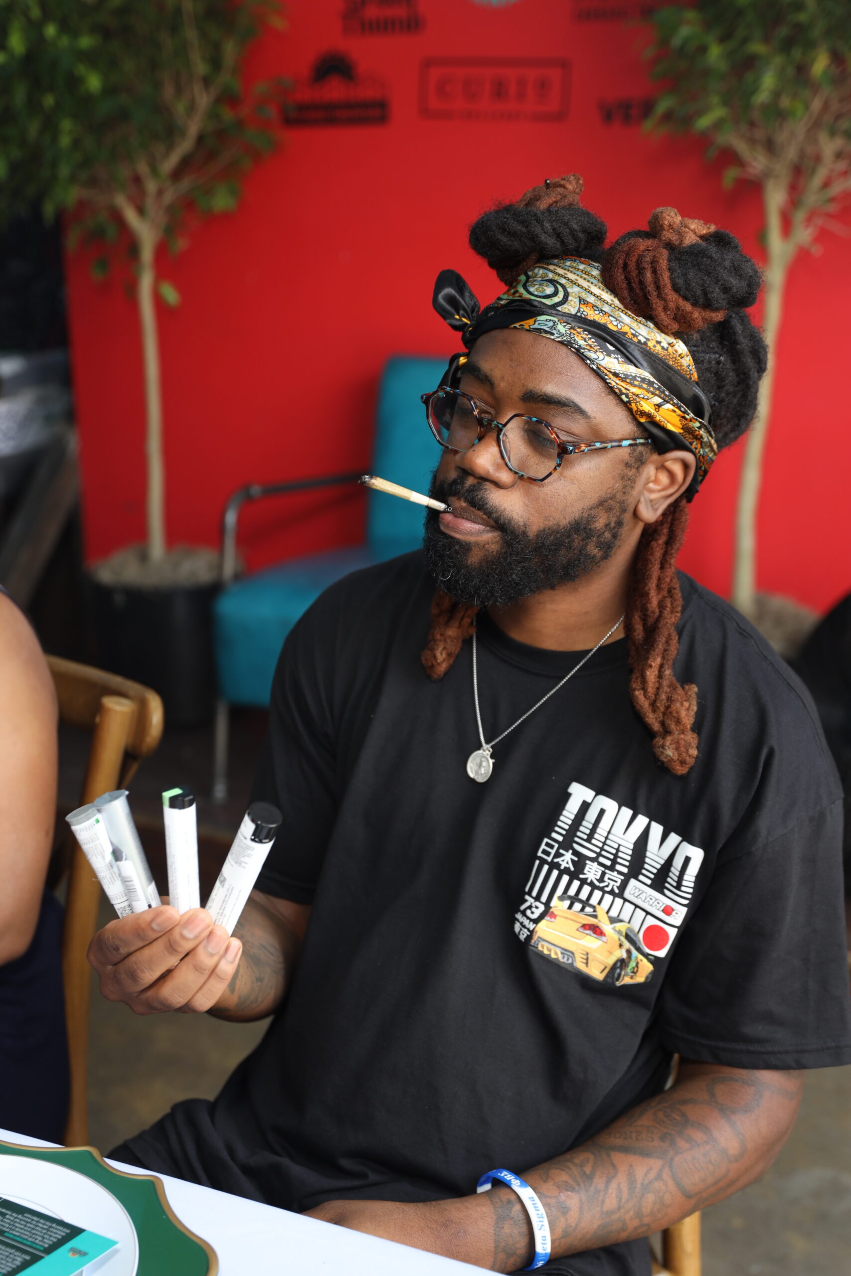 Party giveaway and event celebration moment